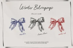 Winter Belongings: Holiday Line Art
