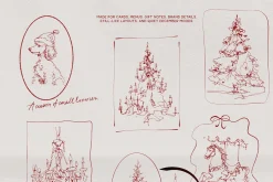 Winter Belongings: Holiday Line Art