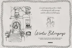 Winter Belongings: Holiday Line Art