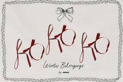 Winter Belongings: Holiday Line Art