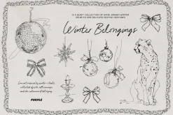 Winter Belongings: Holiday Line Art