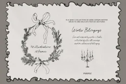 Winter Belongings: Holiday Line Art
