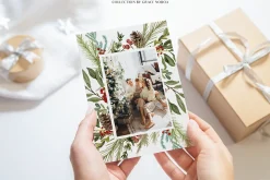 Winter Christmas Greenery Collection