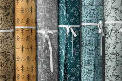 Winter Doodle Patterns set
