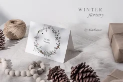WINTER FLORISTRY - watercolor floral