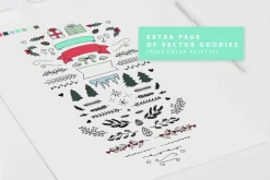 Winter Forest Illustrator Brushes