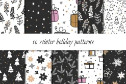 Winter holiday patterns
