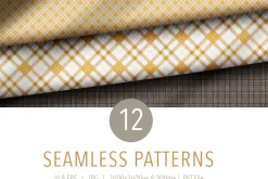 Winter Plaids | Vector Patterns
