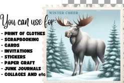 Winter postage stamps