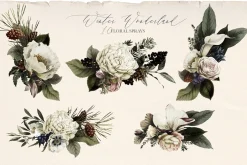 Winter Wonderland Floral Bouquets