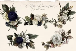 Winter Wonderland Floral Bouquets