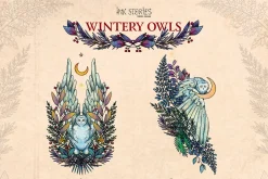 Wintery Owls