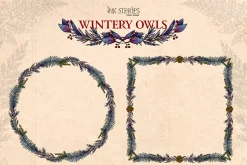 Wintery Owls