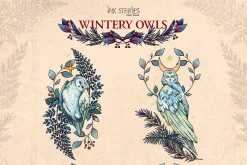 Wintery Owls