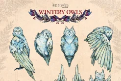 Wintery Owls
