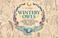 Wintery Owls