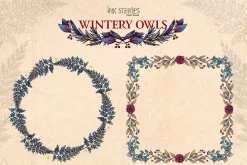 Wintery Owls