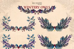 Wintery Owls