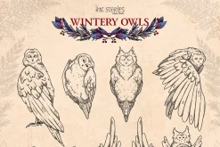Wintery Owls