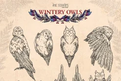 Wintery Owls