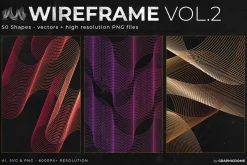 50 Wireframe Shapes Vol.2