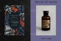 Witchcraft Herbs Vectors & Designs