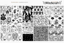 Witchcraft vector set of 200