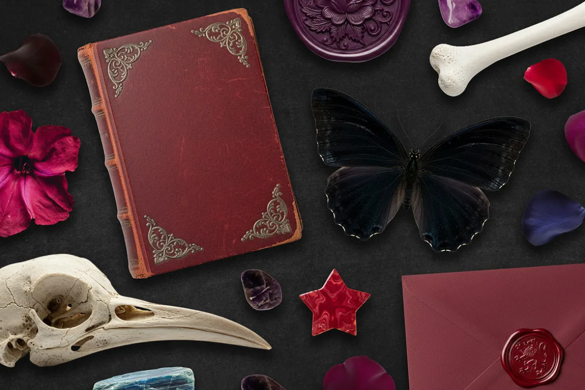 Witch's Magic Drawer Collage Kit