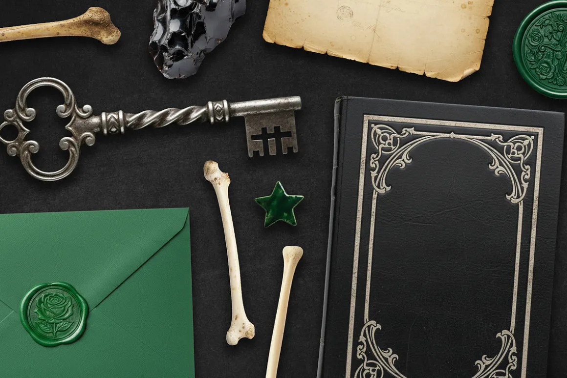 Witch's Magic Drawer Collage Kit