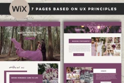 Wix Photography Website Template