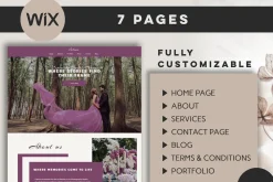 Wix Photography Website Template