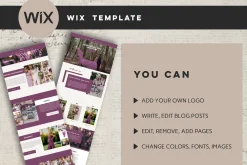 Wix Photography Website Template