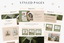 Wix Website Template Azalea Finley
