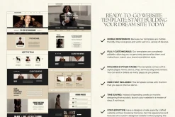 Wix Website Template Small Business