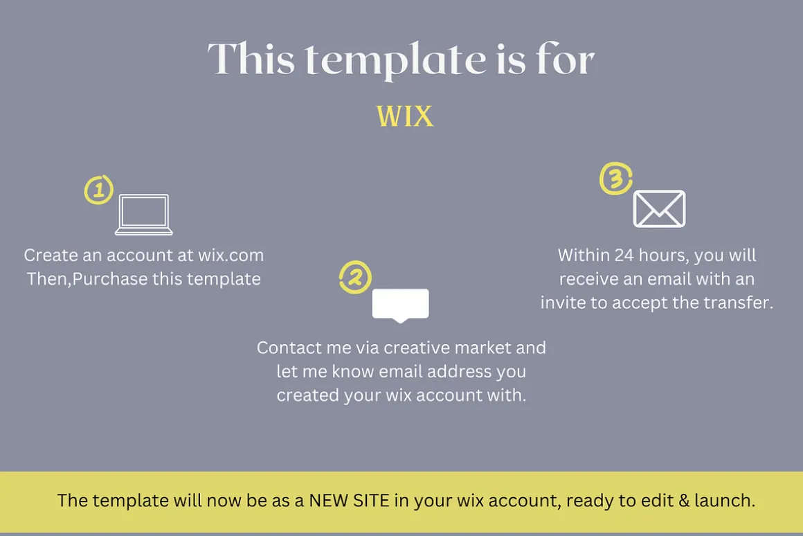 Wix beauty website template