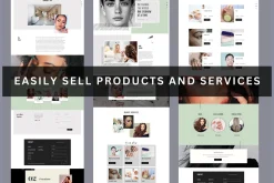 Wix beauty website template