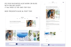 Wix Ecommerce Website Template | MOD