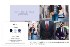 Wix Ecommerce Website Template | MOD