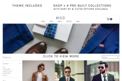 Wix Ecommerce Website Template | MOD