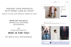 Wix Ecommerce Website Template | MOD