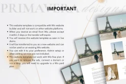 Wix Photography Website Template