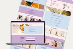 Wix Skincare & Wellness Website