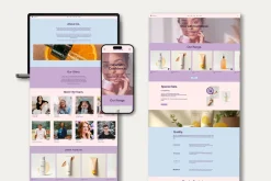 Wix Skincare & Wellness Website