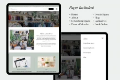 Wix Studio Template Boutique/Events