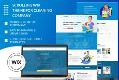 Wix Theme for Cleaning Services