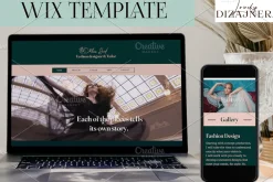 Wix Web Fashion Designer, Artist