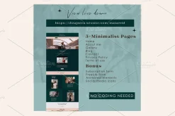 Wix Web Fashion Designer, Artist