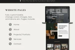 Wix Website for Interior Designers