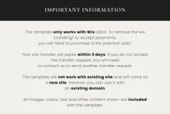 Wix Website for Interior Designers
