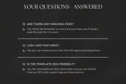 Wix Website for Social Media Manager
